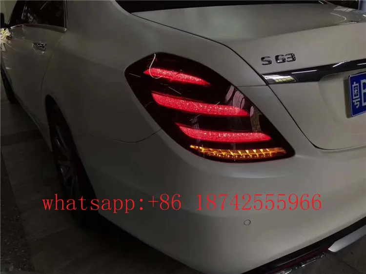 Высокое качество S class w222 S63 S65 налобного фонаря и tailights для W222 S320 S400 S500 S600 S63 s65 светодиодный фары plug and play