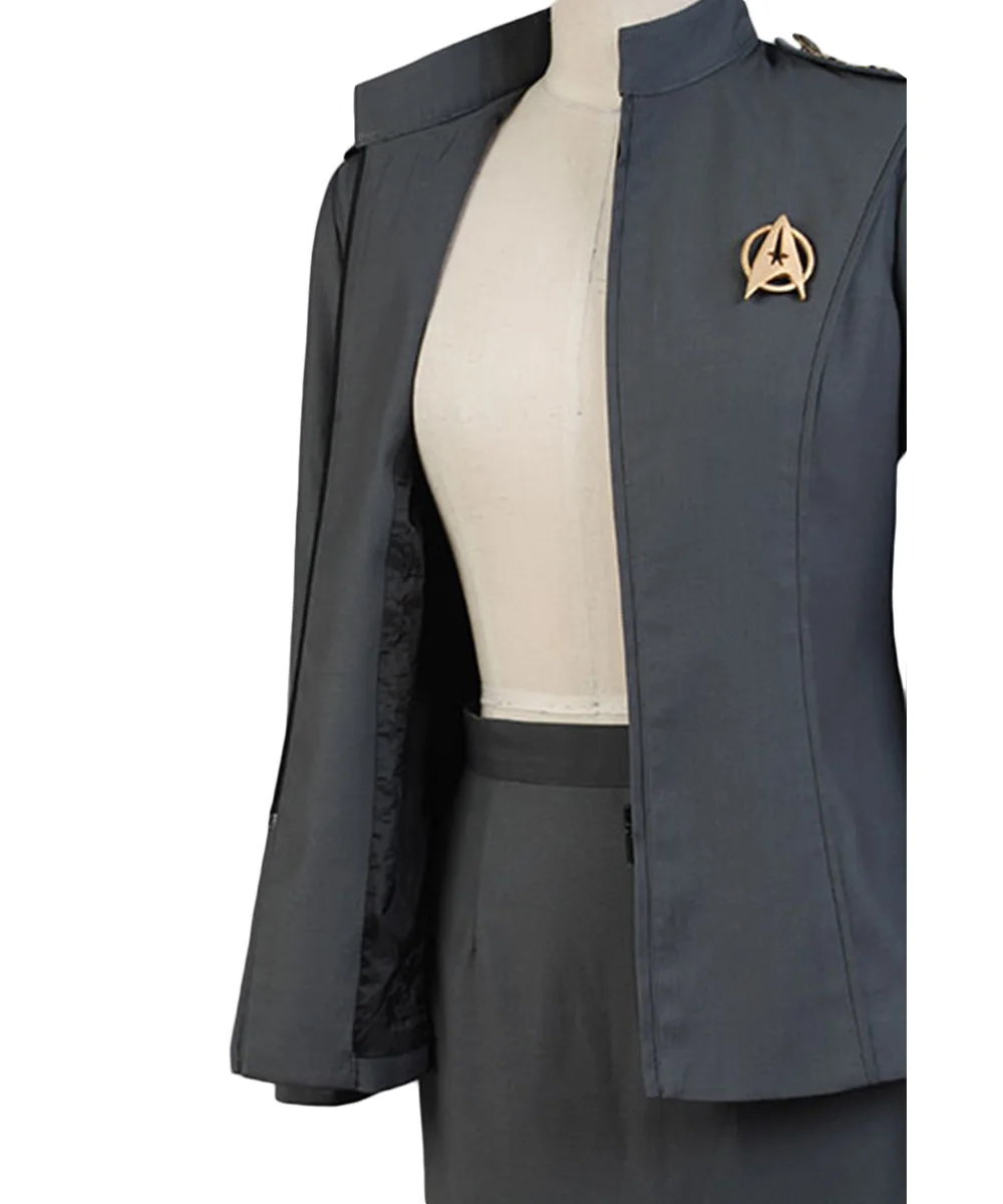 Костюм Звездного Флота флота полный комплект униформы Женский костюм на