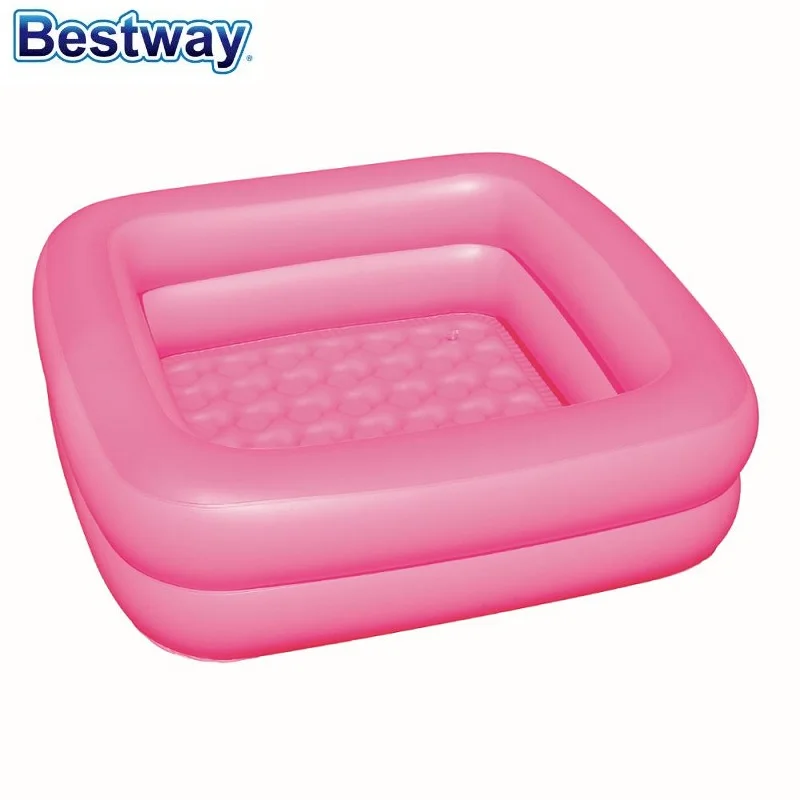 51116 Bestway 86x86x25 см двухкольцевая Детская ванна wz мягкий пол 34 &quotx 34&quot x 10 &quotмяч