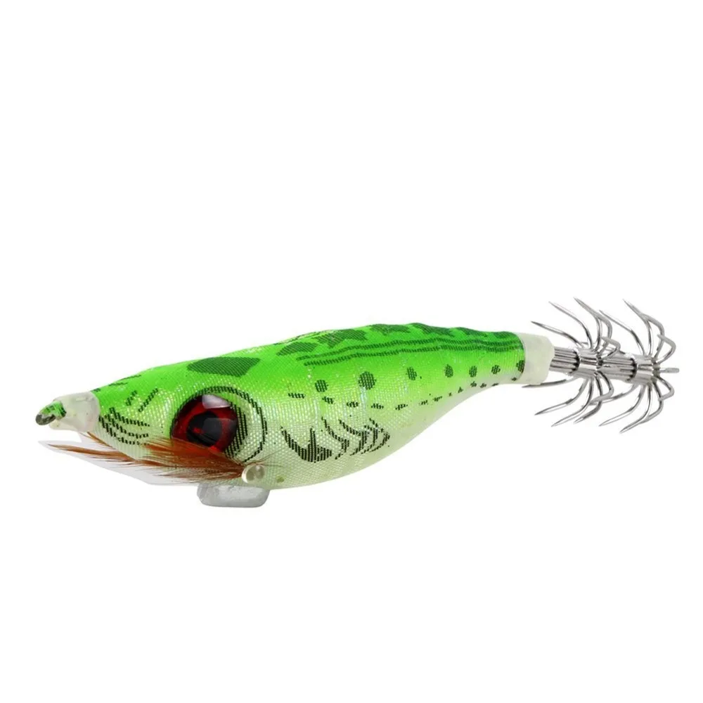 24 шт. светится в темноте Морская Рыбалка приманки кальмары Каракатица