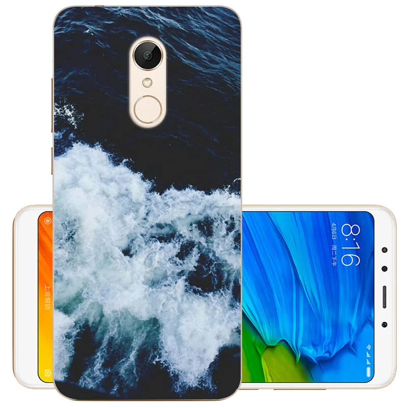 CROWNPRO для Xiaomi Redmi 5 Redmi5 силиконовый чехол Plus из ТПУ защитная задняя крышка|Бамперы| |