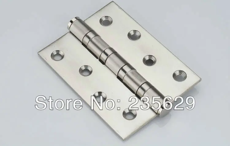 Бесплатная доставка 4 шт. матовые петли из нержавеющей стали для деревянных