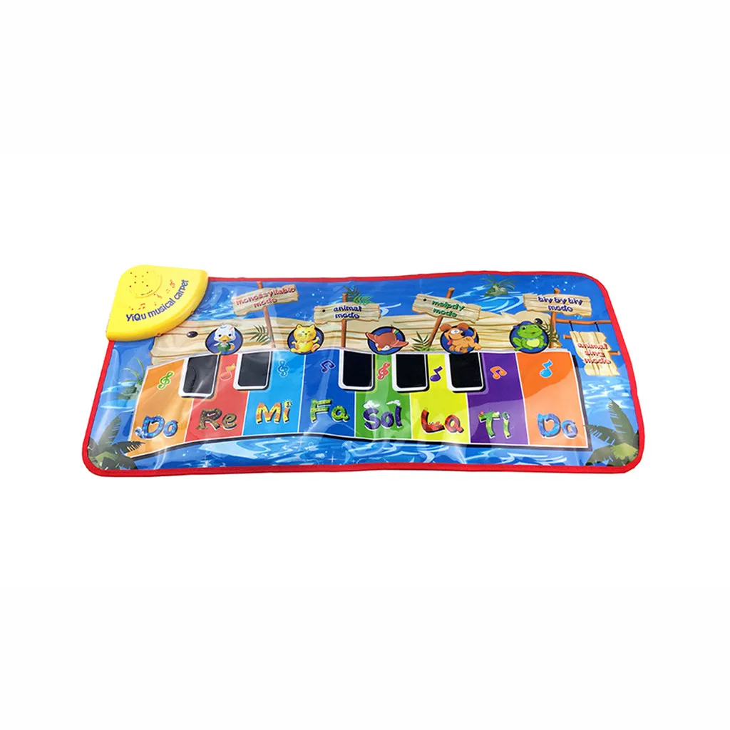 Cartoon Keyboard Musical Mat Carpet Piano Play Baby Animal Educational Toy | Игрушки и хобби