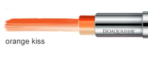 orange BIOAQUA, новая губная помада, три цвета, градиентный, стойкий, водостойкий, с антипригарным покрытием, увлажняющий бальзам для губ - Цвет: orange