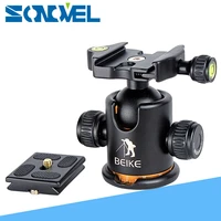 beike aluminum bk 03 camera tripod ball head with quick release plate pro camera tripod max load to 8kg