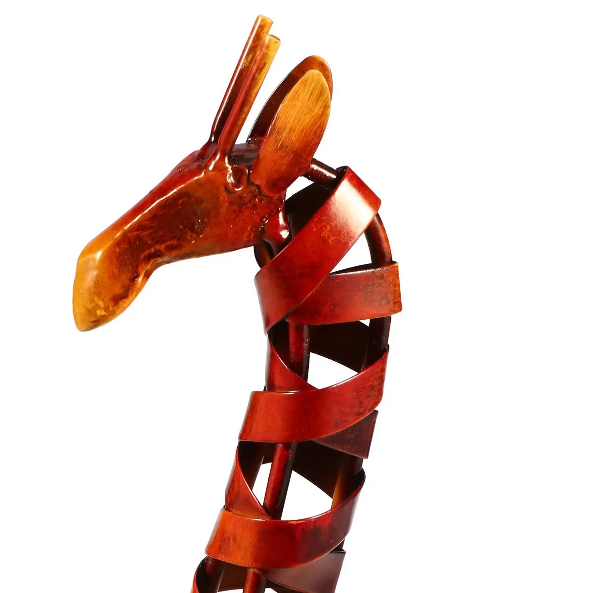 Новинка брендовая металлическая скульптура Tooarts железный плетеный жираф