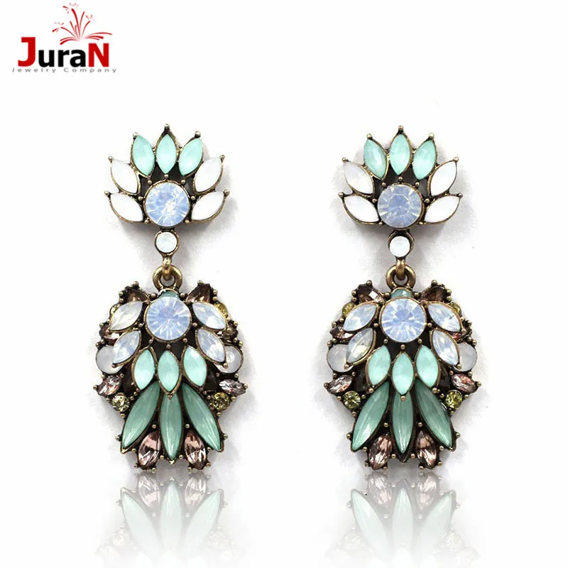 Женские серьги пусеты JURAN модные для вечеринки свадьбы 2019|womens stud earrings|earring colorearings