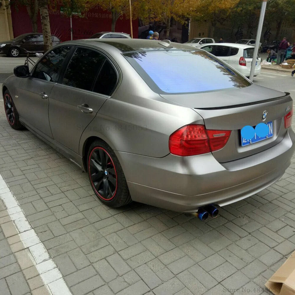 Спойлер для BMW E90 320i 320li 325li 328i 2005 до 2011 Автомобильный ABS пластик Неокрашенный