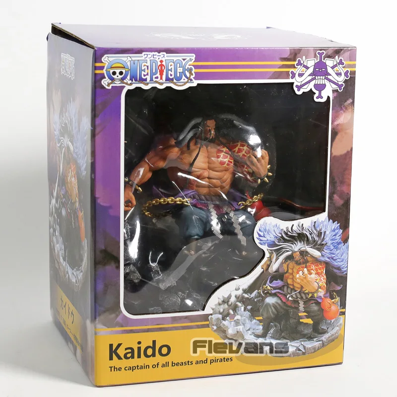 Один кусок Kaido король зверей статуя ПВХ фигурка Коллекционная модель игрушки