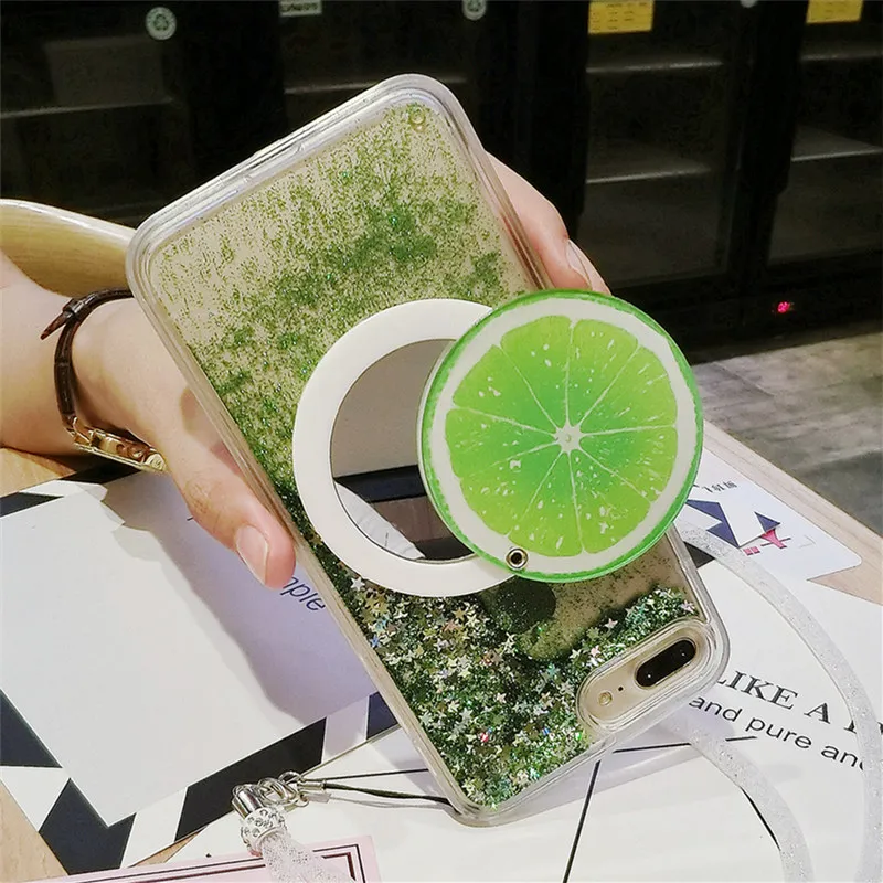 Для samsung J3 J5 J7 2016 Prime 2017 Pro Роскошные милые девушки жидкий песок зыбучие пески lemon