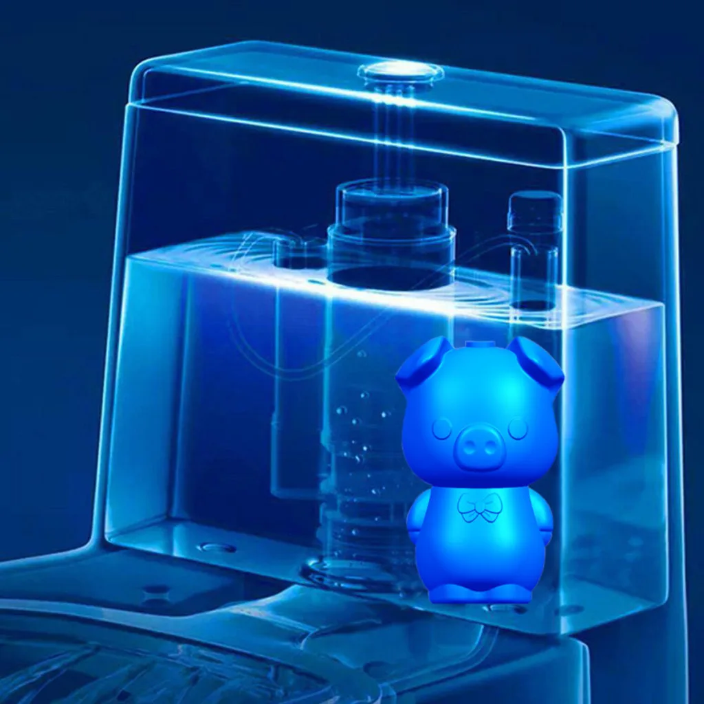Autoile автоматический очиститель для туалета Magic Flush Bottled Helper Blue Bubble Amazing ванная комната вспенивающие очистители автоматическая Чистка