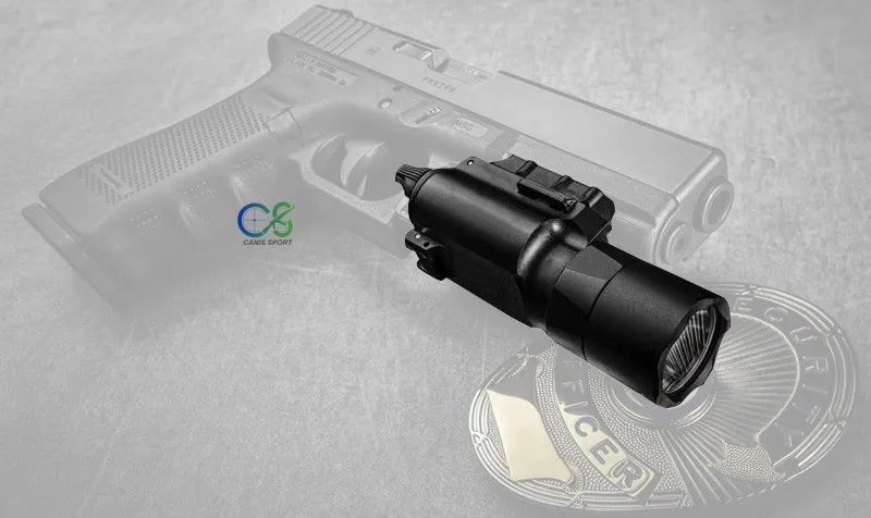 TRIJICON тактический фонарь X300 ультра светодиодный пистолет оружие фонарь для охоты стрельба gs15-0040
