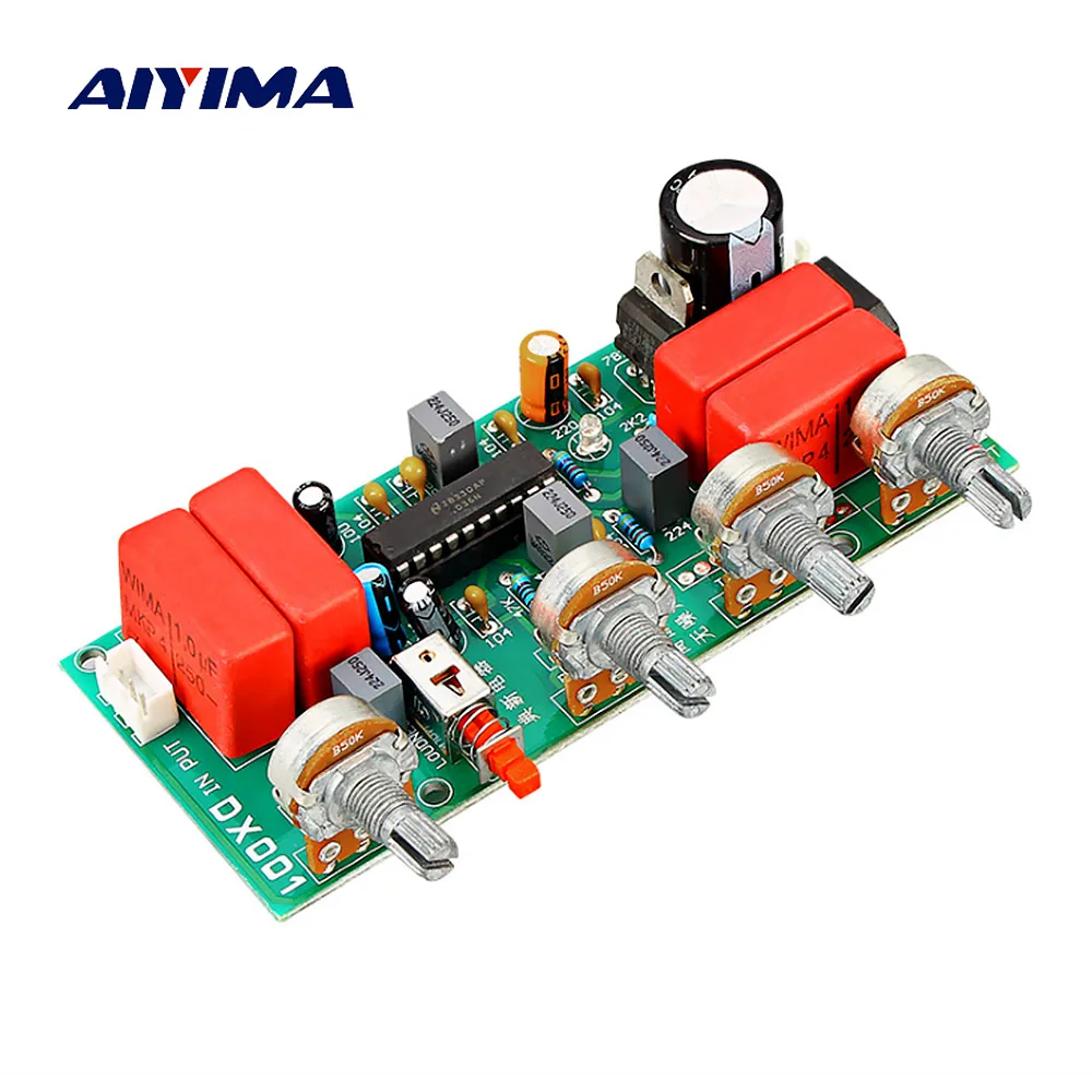 AIYIMA LM1036 предусилителя тональная плата цифровой Front конец лихорадка настройки