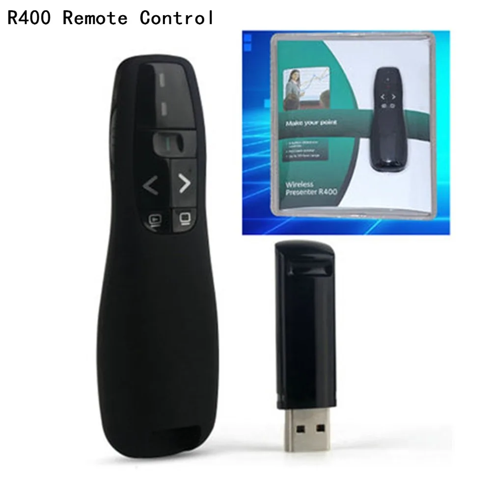 Мини указка лазерная R400 2 4 ггц USB|Пульты ДУ| |
