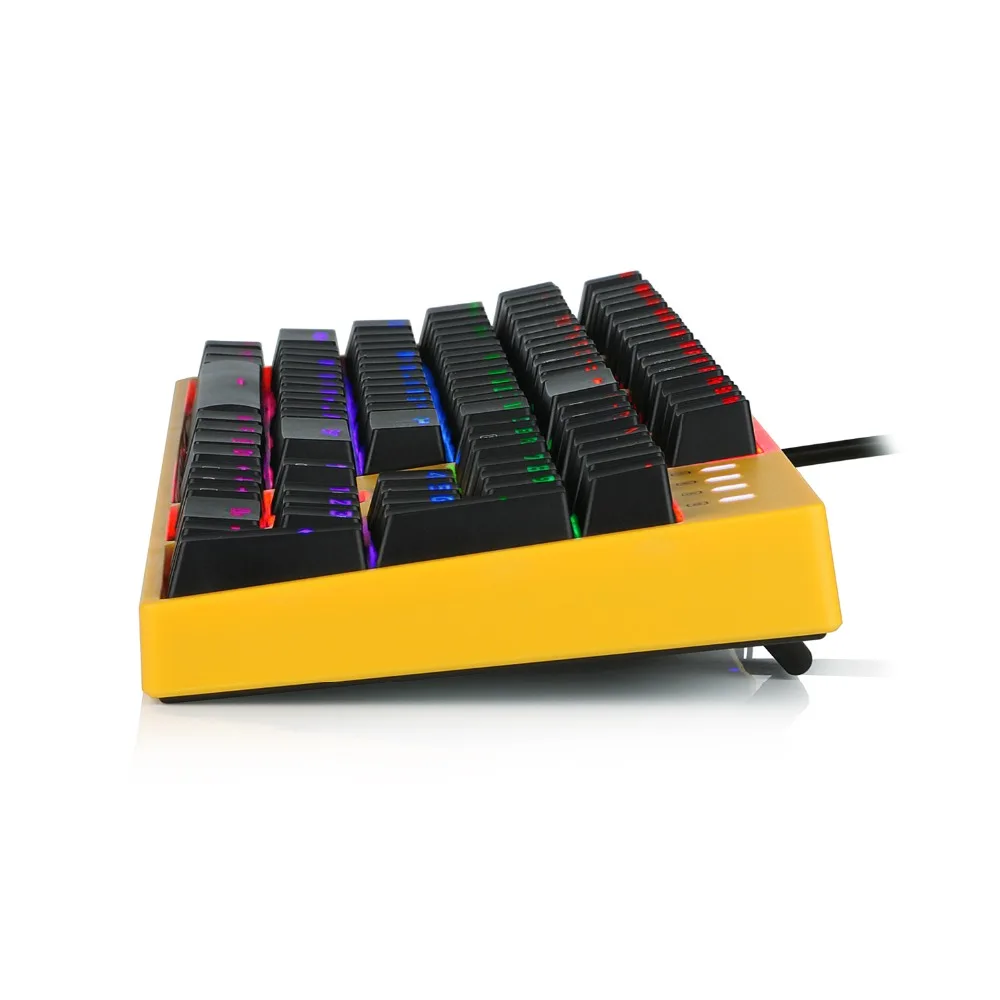 Механическая игровая клавиатура с использованием клавиш Outemu mx pbt doubleshot 9 цветов