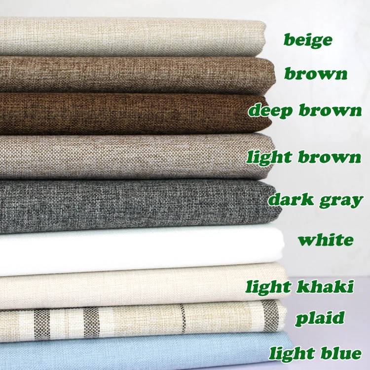 Оранжевый с покрытием Linen Ткань диван Подушки fabirc DIY Craft Вышивание ткань открытый