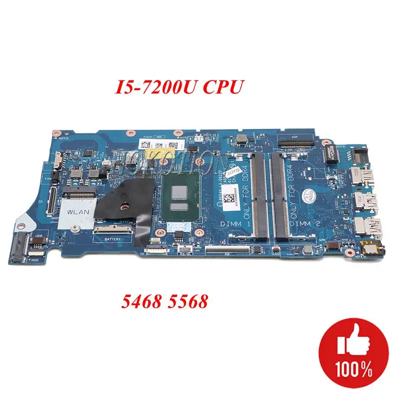 NOKOTION основная плата для ноутбука DELL Vostro 5468 5568 LA-D822P 06NY5G 6NY5G CN-06NY5G с центральным