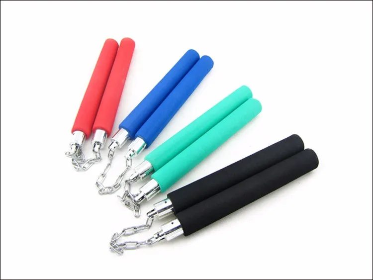 Губка Nunchakus/безопасности практика нунчаку/нунчаку многоцветный Сверхлегкий портативный 120 г