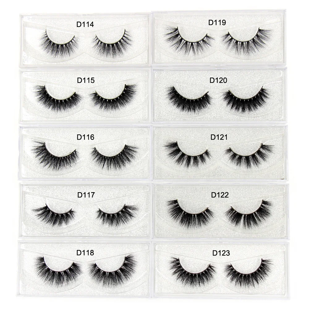 SOQOZ 3D Mink Lashes Reusable Eyelashes 100% Cruelty Free Handmade Natural False Popular Makeup | Красота и здоровье