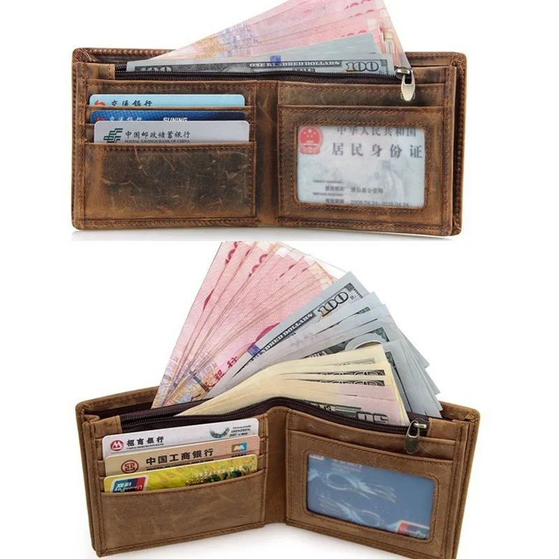 Мужской комплект из ремня и кошелька COWATHER натуральной коровьей кожи модный