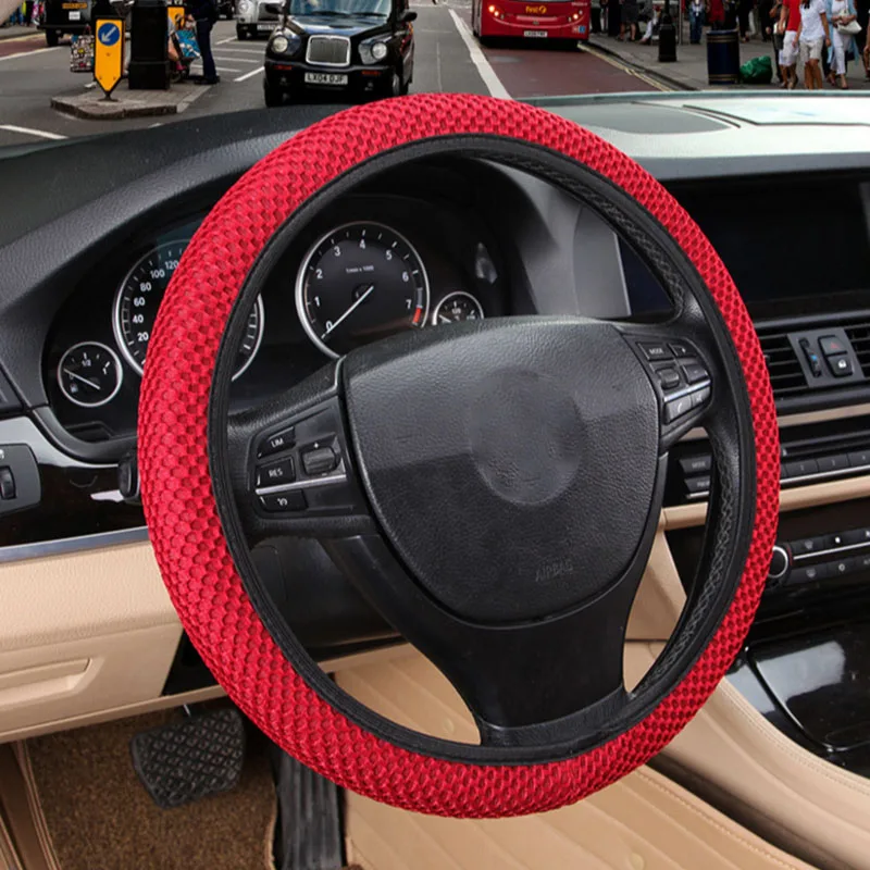 Сэндвич ткани ручной работы рулевого колеса четыре сезона авто Универсальный