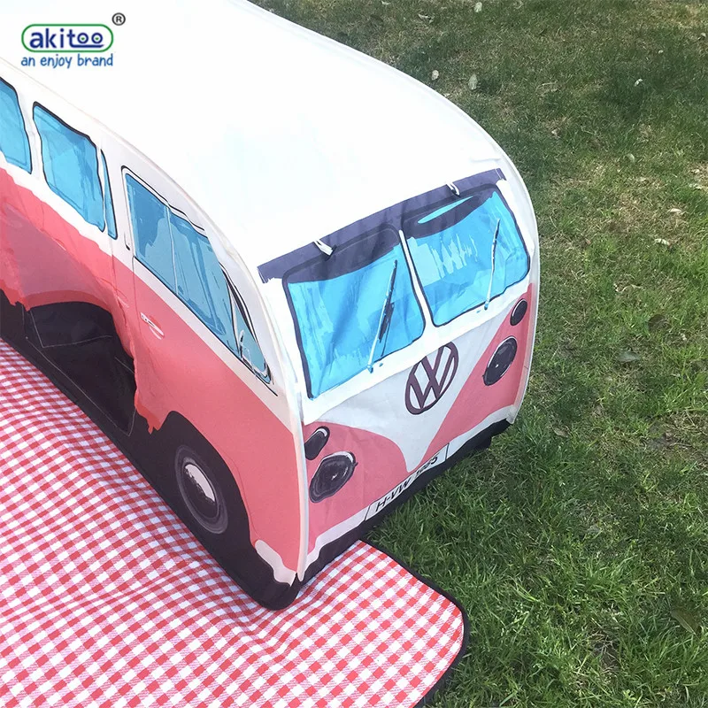 Детские игрушечные палатки детская игровая комната Детский автомобиль автобус стиль водонепроницаемый игры вигвама портативная кроватка детский дом Открытый Пикник палатка hpn