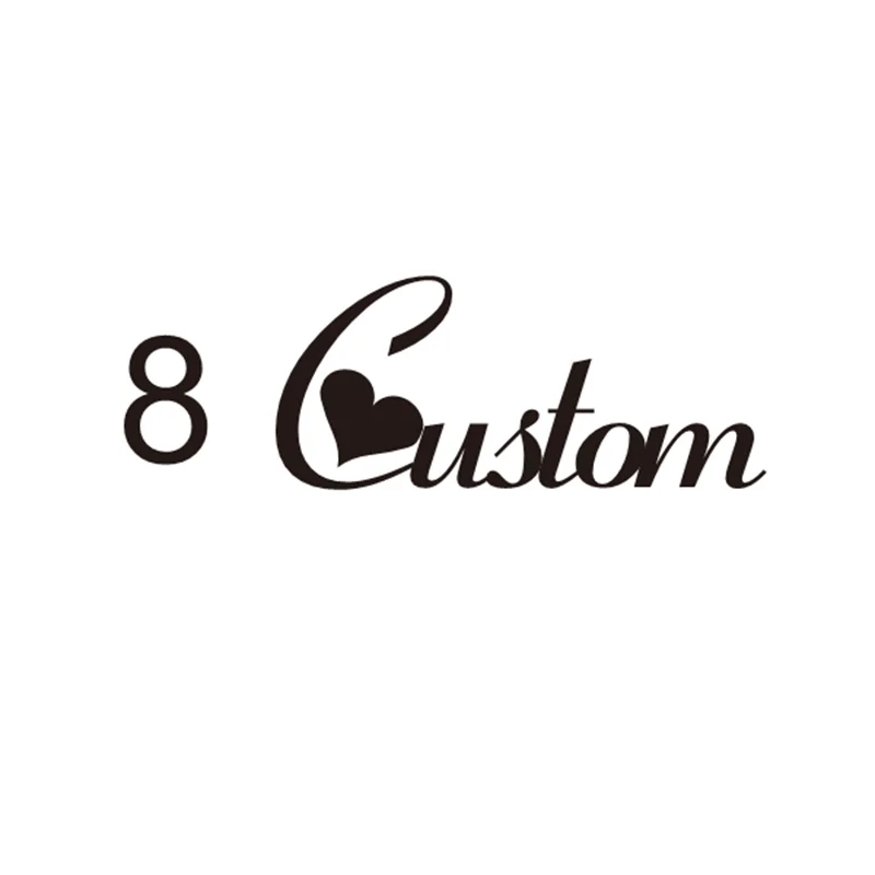 Font 8 DODOAI, персонализированное имя, ожерелье, подвеска из нержавеющей стали, фирменное индивидуальное ожерелье, ожерелье, мода, панк стиль - Окраска металла: Font 8