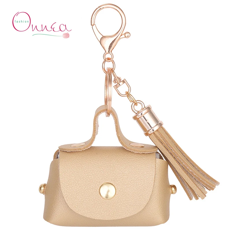 Onnea модный брелок из искусственной кожи Мини Портмоне с кисточками кошелек