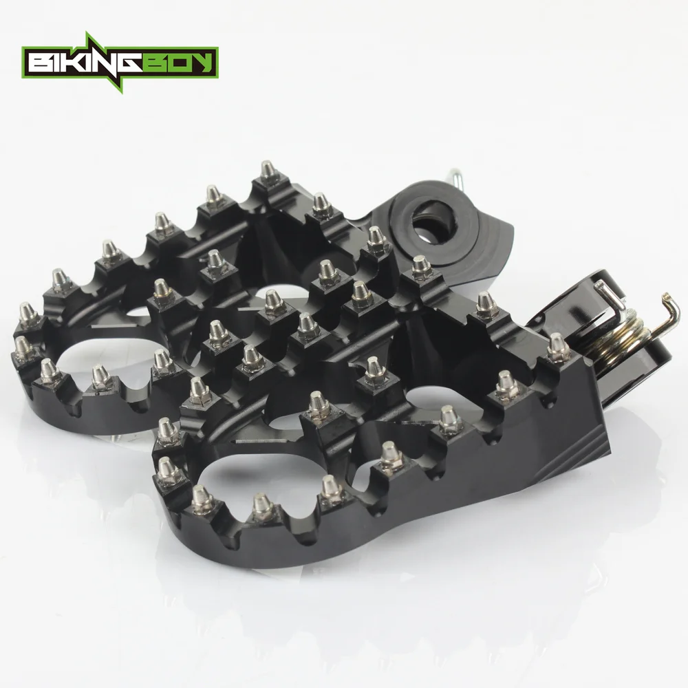 BIKINGBOY для Suzuki RMZ RM Z 250 2010 2017 450 2012 2013 2014 2015 2016 MX Алюминиевые Подножки