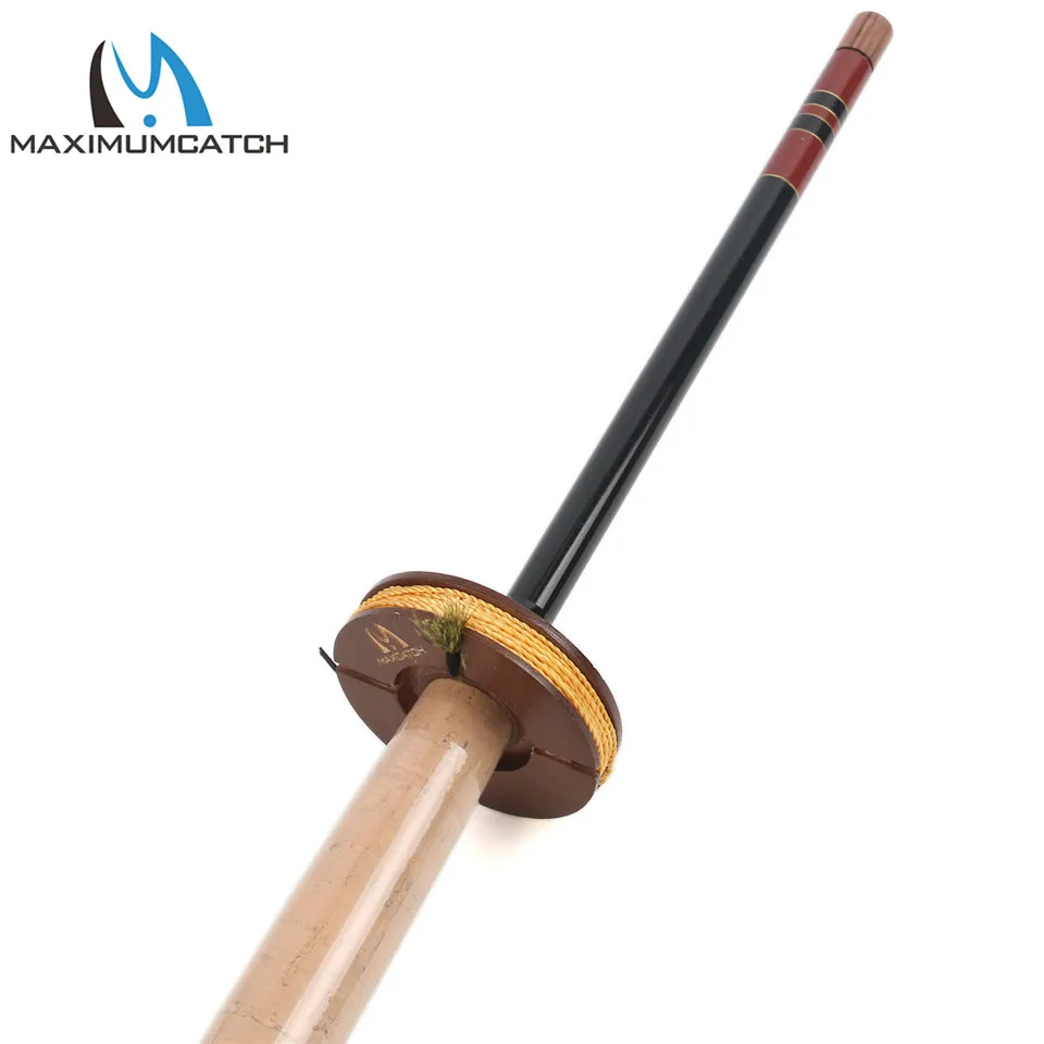 Maximumcatch 2 шт. Tenkara леска Хранитель крючок Хранитель натурального дерева Tenkara леска держатель аксессуары для рыбалки нахлыстом