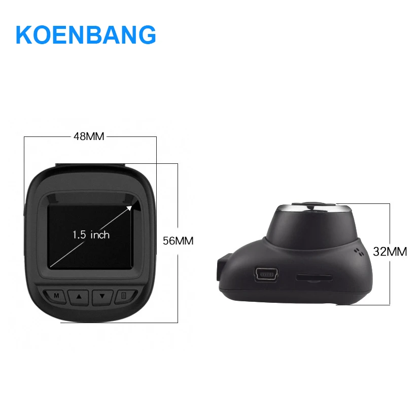 KOENBANG Wi Fi видеорегистратор регистратор тире камера Cam цифрового видео