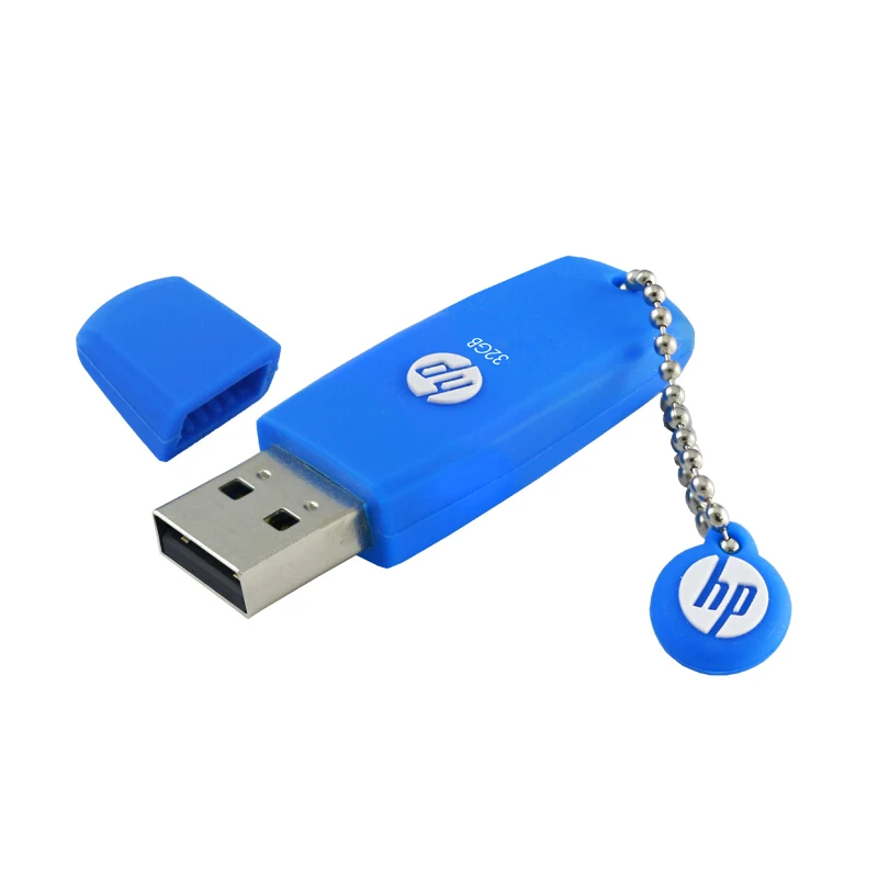 Hp USB флеш-накопитель 64 ГБ 32 ГБ 16 ГБ ударопрочная флеш-карта памяти, Флеш накопитель usb флешка для компьютера ноутбука Бесплатный адаптер