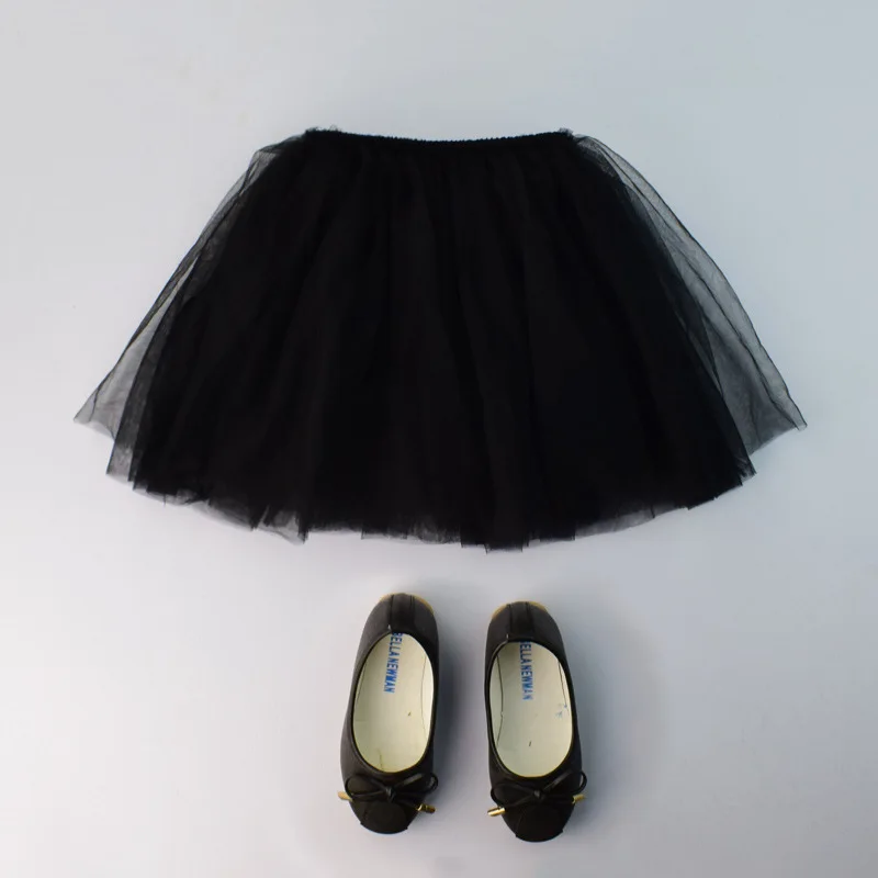 9 цветов юбки для девочек Милая юбка пачка принцессы розового красного и белого