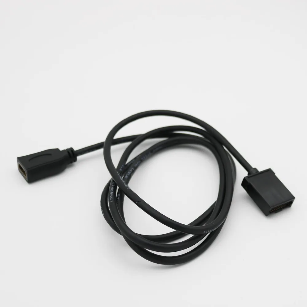 Высокоскоростной HDMI тип A мама к 1 4 Тип E папа видео аудио кабель адаптер для