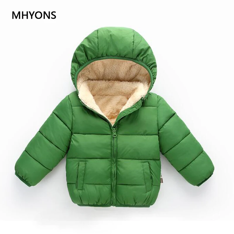2018 Новые детские пальто для девочек Детская верхняя одежда мальчиков холодной