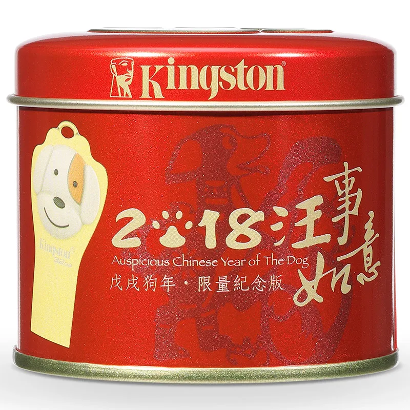 Kingston USB флэш диск Флешка 64 Гб Кле usb мультяшная карта памяти Ограниченная серия