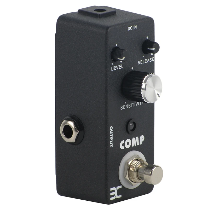 Eno Ex Compressor Comp педаль с эффектом гитары настоящий Обход для электрической черный