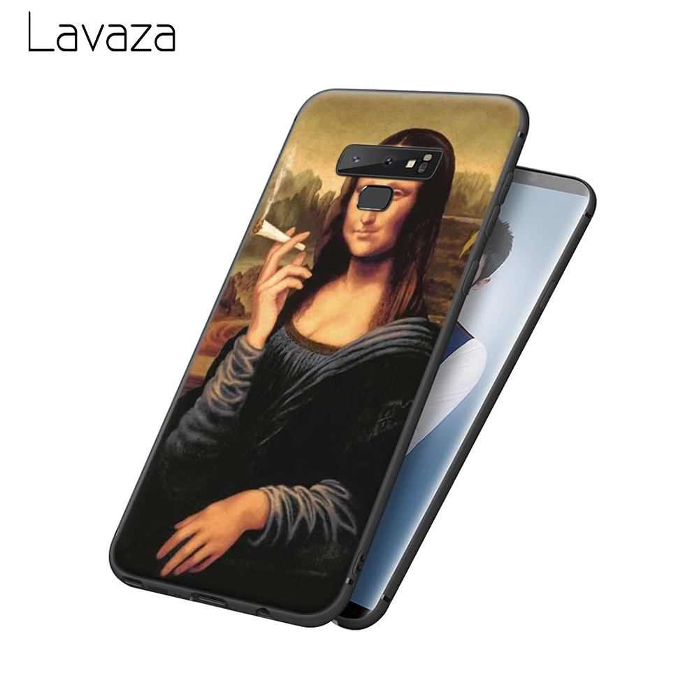 Мягкий чехол Lavaza Mona Lisa Art Для Galaxy A3 A5 2016 2017 A6 plus A7 A8 A9 J6 2018 A10 30 40 50 70 |