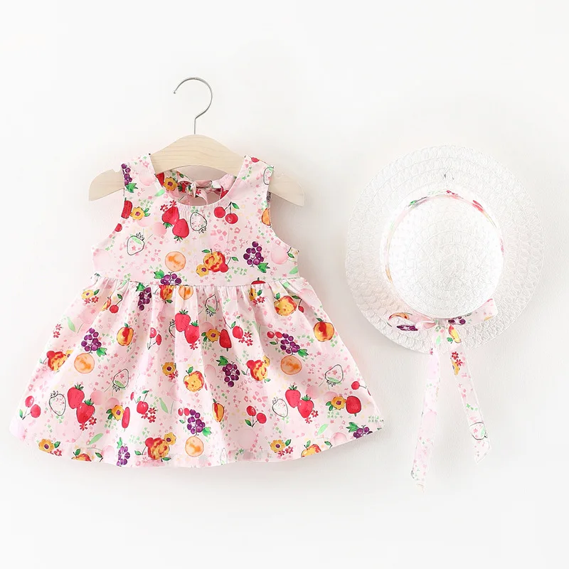 Summer Lovely Baby Kids Girl Dress Party Floral Print Tutu for Girls Clothes Dressescomfortablebeatifuidresss | Детская одежда и