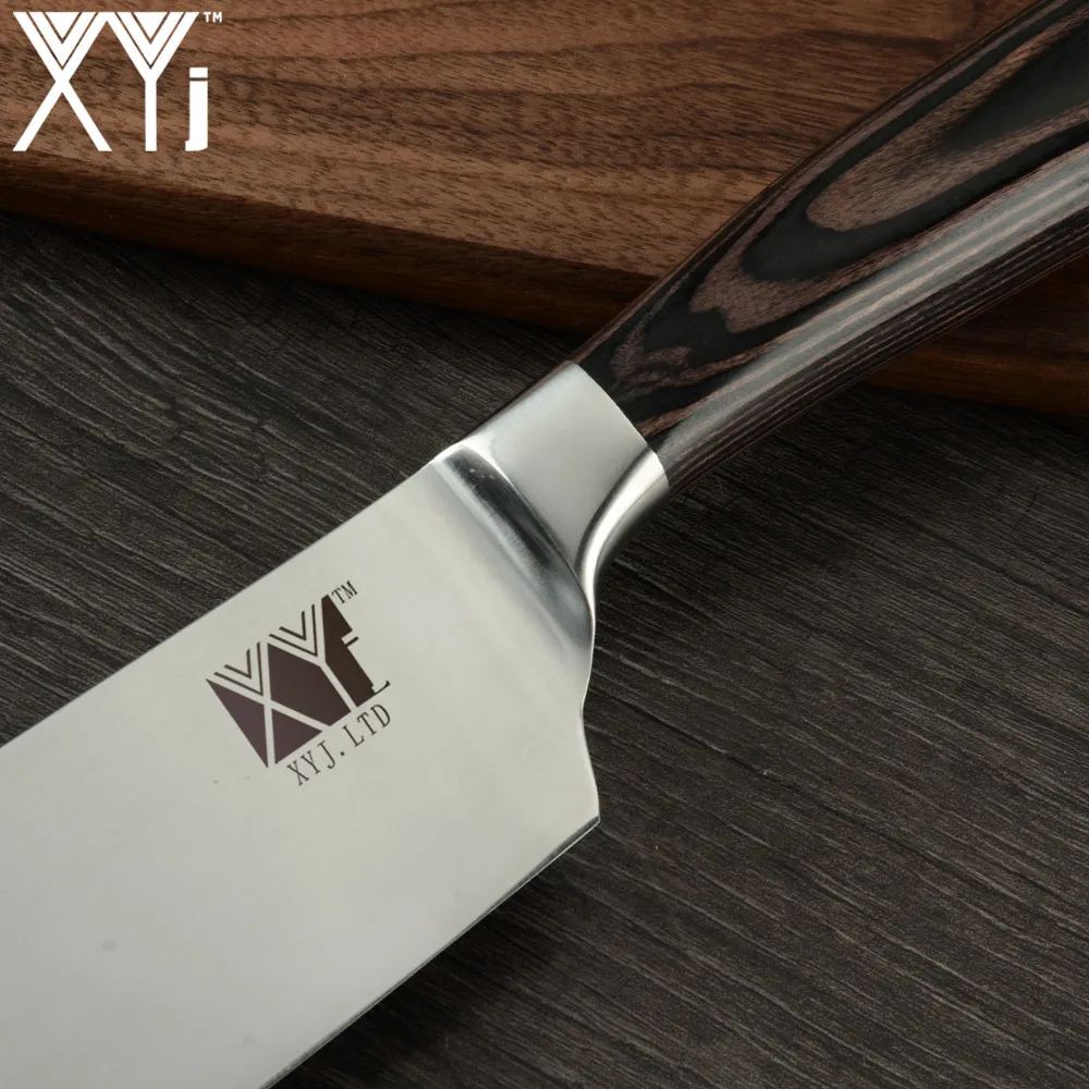 XYj нож шеф повара из нержавеющей стали кухонный японский для мяса овощей немецкий
