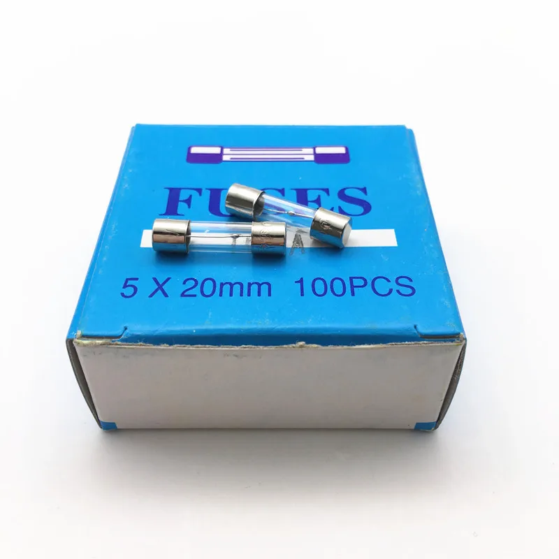 

5 * 20 glass fuse T1A 250V slow-blow fuses high-quality 200 / box