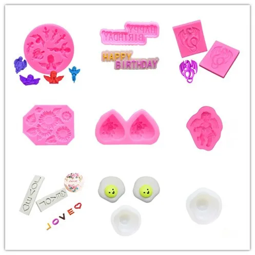 1 x лоток для льда форма замораживания желе пудинг шоколад силиконовая цветные