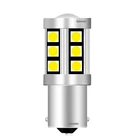 1 шт. 1156 7506 BA15S P21W R10W 3030 светодиодная Автомобильная задняя стоп-сигнал фонарь заднего хода автомобиля дневные ходовые огни красный белый желтый
