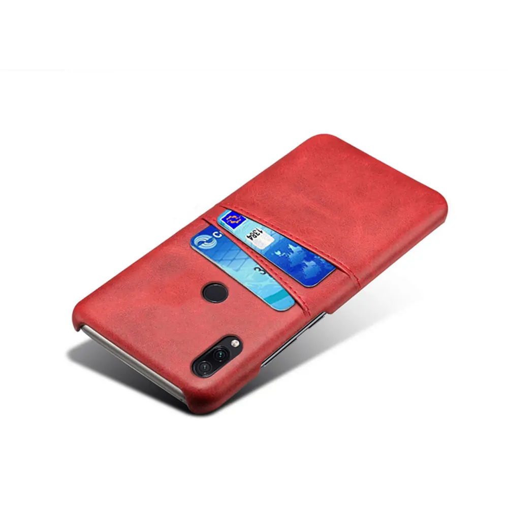 Чехол для Xiaomi Redmi Note 7 9s 9 Pro MAX 6 4X 4 слота карт чехол из искусственной кожи + PC 6A 5 5A 4A S2