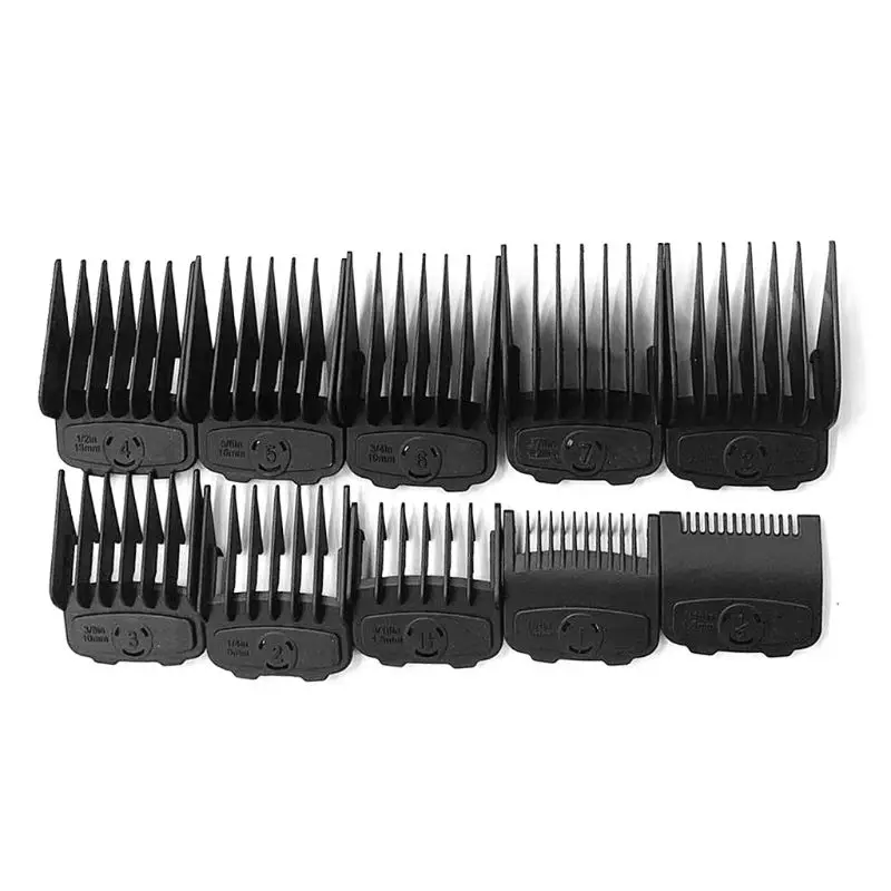 10 шт./компл. электрическая машинка для стрижки волос с ограничением на магните |