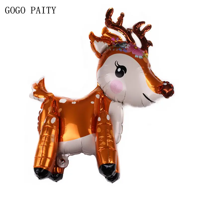 GOGO PAITY Новый 3D сшитый sika олень алюминиевый шар для дня рождения праздничный макет