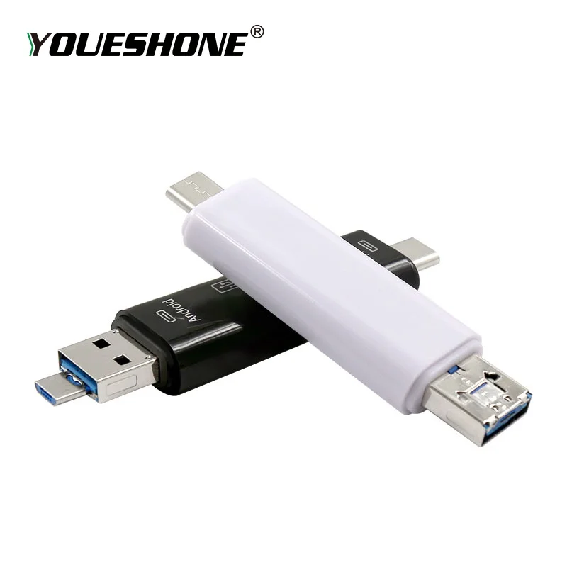 Портативный USB кард-ридер высокое Скорость USB3.0 памяти OTG телефонный кард-ридер 5 Гбит/с адаптер для TF Micro SD компьютерные аксессуары