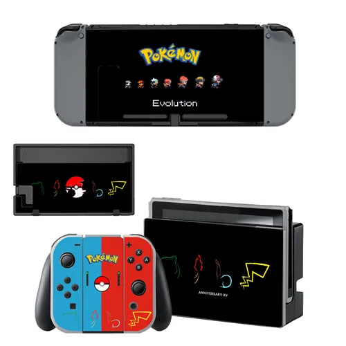 Наклейка Pokemon Go, Виниловая наклейка для kinderdoswitch, наклейка для Nintendo Switch NS, консоль и контроллер Joy-Con - Цвет: YSNS1772