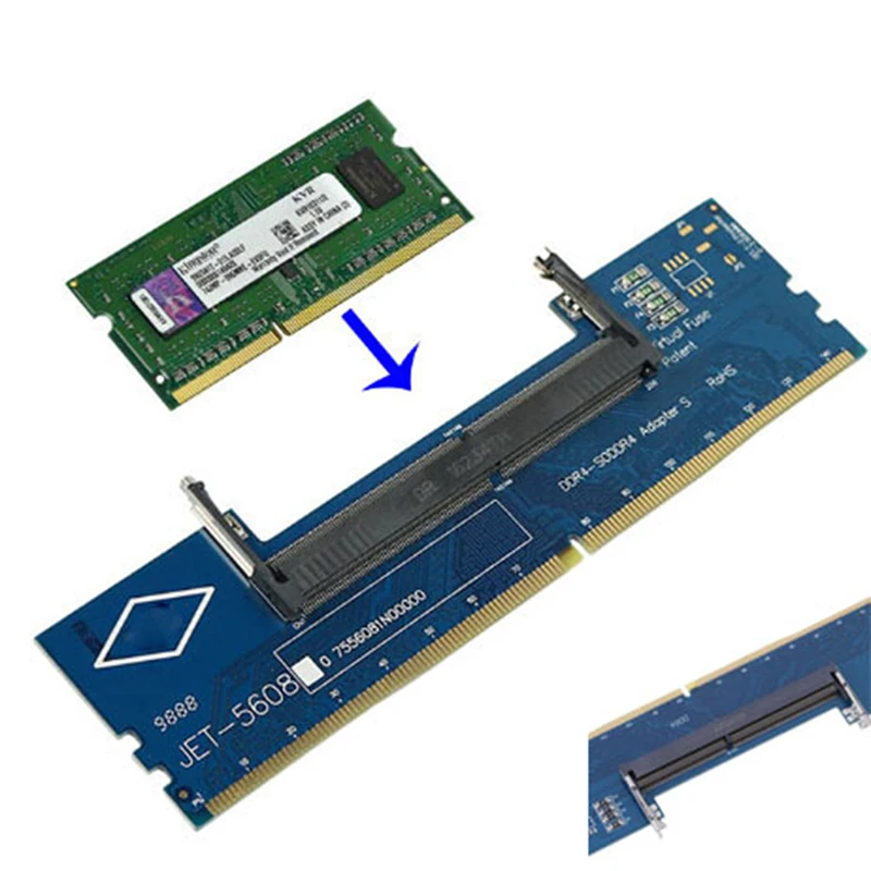 Ноутбук DDR4 RAM к настольному адаптеру карты памяти тестер SO DIMM
