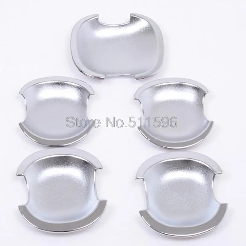 5 шт. хромированные накладки на дверные ручки для Toyota RAV4 5d 2009 ABS|door handle inserts|siding doortrim